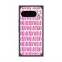 プレミアムスクエアケース with Pixelsnap［ Nordic - Pink ］