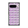 プレミアムスクエアケース with Pixelsnap［ Nordic - Purple ］