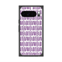 プレミアムスクエアケース with Pixelsnap［ Nordic - Purple ］