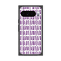 プレミアムスクエアケース with Pixelsnap［ Nordic - Purple ］
