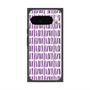 プレミアムスクエアケース with Pixelsnap［ Nordic - Purple ］