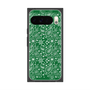 プレミアムスクエアケース with Pixelsnap［ ペイズリー - Green ］