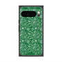 プレミアムスクエアケース with Pixelsnap［ ペイズリー - Green ］