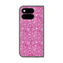プレミアムスクエアケース with Pixelsnap［ ペイズリー - Pink ］