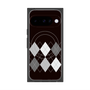 プレミアムスクエアケース with Pixelsnap［ Nordic Argyle - Black ］