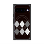 プレミアムスクエアケース with Pixelsnap［ Nordic Argyle - Black ］