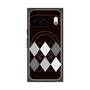 プレミアムスクエアケース with Pixelsnap［ Nordic Argyle - Black ］