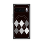 プレミアムスクエアケース with Pixelsnap［ Nordic Argyle - Black ］