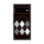 プレミアムスクエアケース with Pixelsnap［ Nordic Argyle - Black ］
