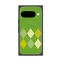 プレミアムスクエアケース with Pixelsnap［ Nordic Argyle - Green ］
