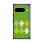 プレミアムスクエアケース with Pixelsnap［ Nordic Argyle - Green ］