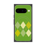 プレミアムスクエアケース with Pixelsnap［ Nordic Argyle - Green ］