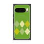 プレミアムスクエアケース with Pixelsnap［ Nordic Argyle - Green ］