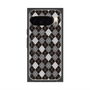 プレミアムスクエアケース with Pixelsnap［ Argyle - Black ］