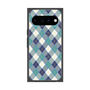 プレミアムスクエアケース with Pixelsnap［ Argyle - Blue ］