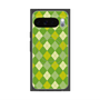 プレミアムスクエアケース with Pixelsnap［ Argyle - Green ］