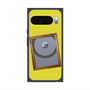 プレミアムスクエアケース with Pixelsnap［ Photo Frame - Yellow ］