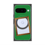 プレミアムスクエアケース with Pixelsnap［ Photo Frame - Green ］