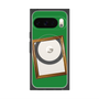プレミアムスクエアケース with Pixelsnap［ Photo Frame - Green ］