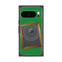 プレミアムスクエアケース with Pixelsnap［ Photo Frame - Green ］