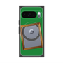 プレミアムスクエアケース with Pixelsnap［ Photo Frame - Green ］