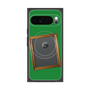プレミアムスクエアケース with Pixelsnap［ Photo Frame - Green ］