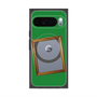 プレミアムスクエアケース with Pixelsnap［ Photo Frame - Green ］