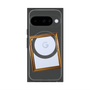 プレミアムスクエアケース with Pixelsnap［ Photo Frame - Gray ］