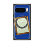 プレミアムスクエアケース with Pixelsnap［ Photo Frame - Blue ］