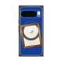 プレミアムスクエアケース with Pixelsnap［ Photo Frame - Blue ］