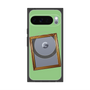 プレミアムスクエアケース with Pixelsnap［ Photo Frame - Light Green ］