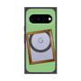 プレミアムスクエアケース with Pixelsnap［ Photo Frame - Light Green ］