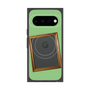 プレミアムスクエアケース with Pixelsnap［ Photo Frame - Light Green ］