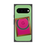 プレミアムスクエアケース with Pixelsnap［ Photo Frame - Light Green ］