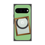 プレミアムスクエアケース with Pixelsnap［ Photo Frame - Light Green ］