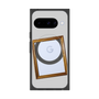 プレミアムスクエアケース with Pixelsnap［ Photo Frame - Light Gray ］