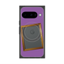 プレミアムスクエアケース with Pixelsnap［ Photo Frame - Purple ］