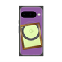 プレミアムスクエアケース with Pixelsnap［ Photo Frame - Purple ］