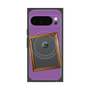 プレミアムスクエアケース with Pixelsnap［ Photo Frame - Purple ］