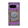 プレミアムスクエアケース with Pixelsnap［ Photo Frame - Purple ］