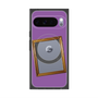 プレミアムスクエアケース with Pixelsnap［ Photo Frame - Purple ］