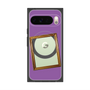 プレミアムスクエアケース with Pixelsnap［ Photo Frame - Purple ］