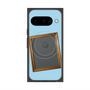 プレミアムスクエアケース with Pixelsnap［ Photo Frame - Light Blue ］
