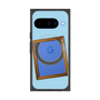 プレミアムスクエアケース with Pixelsnap［ Photo Frame - Light Blue ］