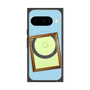 プレミアムスクエアケース with Pixelsnap［ Photo Frame - Light Blue ］