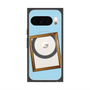 プレミアムスクエアケース with Pixelsnap［ Photo Frame - Light Blue ］
