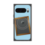 プレミアムスクエアケース with Pixelsnap［ Photo Frame - Light Blue ］
