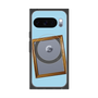 プレミアムスクエアケース with Pixelsnap［ Photo Frame - Light Blue ］