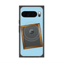 プレミアムスクエアケース with Pixelsnap［ Photo Frame - Light Blue ］