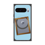プレミアムスクエアケース with Pixelsnap［ Photo Frame - Light Blue ］